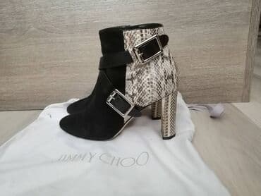 Δερμάτινα μποτάκια Jimmy Choo άριστη κατάσταση, χωρίς ελαττώματα