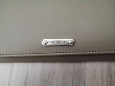 Άλλα: Burberry leather wallet in very good condition, many compartments as — 2