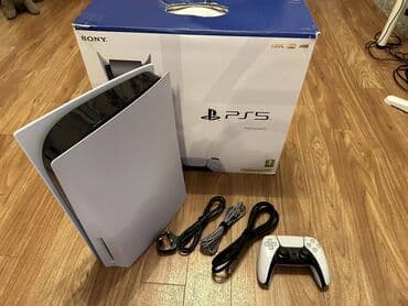 PSP (Sony PlayStation Portable): Sony Playstation 5 PS5 Blu-Ray Edition Console - White — 1