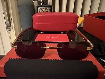Γυαλιά: Selling my authentic Cartier rimless sunglasses in excellent — 2