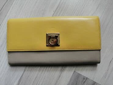 Άλλα: Πορτοφόλι Salvatore Ferragamo. Δέρμα. Πολύ καλή κατάσταση. Διαστάσεις — 1