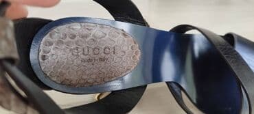 Γυναικεία είδη Υπόδησης: Σανδάλια Gucci. αυθεντικός. Πολύ καλή κατάσταση. Δέρμα σε μωβ — 7