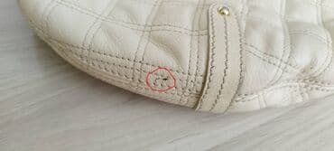 Άλλα: Τσάντα Marc Jacobs. Vintage. Καλή κατάσταση. Δερμάτινο σε μπεζ χρώμα — 10