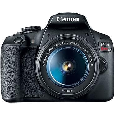 Φωτογραφικές μηχανές: Canon EOS Rebel T7 DSLR με φακούς 18-55mm και 75-300mm, ολοκαίνουργια — 4
