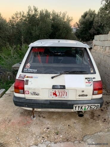 Transport: Toyota Starlet: 1.3 l | 1989 year Hatchback — 2
