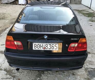 BMW 316: 1.6 l | 2001 year Sedan