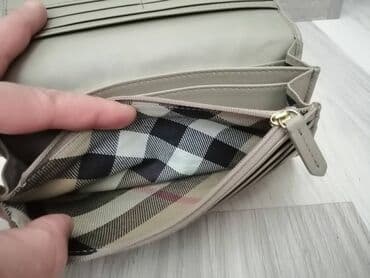 Άλλα: Burberry leather wallet in very good condition, many compartments as — 7