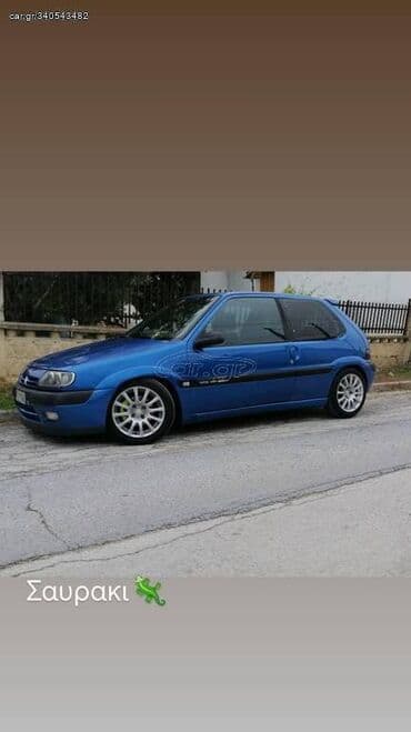 Transport: Citroen Saxo: 1.6 l | 1997 year 285000 km Cabriolet — 4