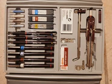 Άλλα αντικείμενα για το σπίτι: Rotring High Tech Set σετ 4 ραπιδογράφων και αξεσουάρ Αrt. r155514 at lalafo.gr Άλλα αντικείμενα για το σπίτι: Rotring High Tech Set σετ 4 ραπιδογράφων και αξεσουάρ Αrt. r155514