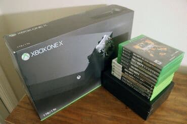 Το ολοκαίνουργιο αρχικό Xbox One X 1tb διαθέτει παιχνίδια και at lalafo.gr Το ολοκαίνουργιο αρχικό Xbox One X 1tb διαθέτει παιχνίδια και