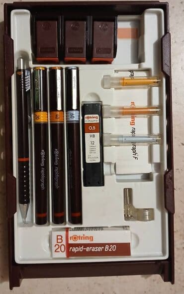 Άλλα: Rotring Rapidograph College set 0.2,0.4,0.6 ART. R1553304 The at lalafo.gr Άλλα: Rotring Rapidograph College set 0.2,0.4,0.6 ART. R1553304 The